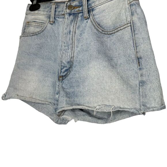 |EUC| J GALT {Brandy Melville} High Rise Denim Cut-Off Shorts - Picture 3 of 5